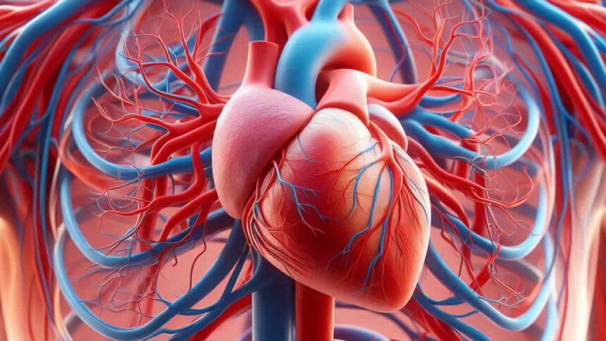 coracao e parte do sistema cardiovascular humano