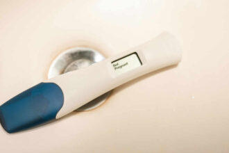 teste de gravidez negativo